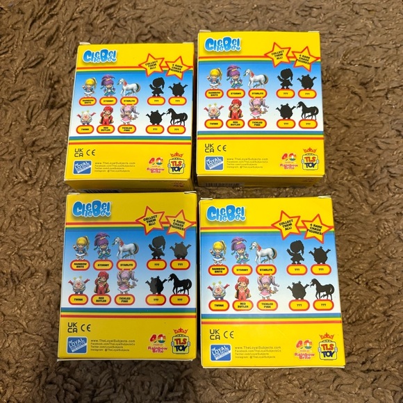 Rainbow Brite 40th Anniversary CheeBee 2.5" Collectibles Lot Figures NEW Toy - Picture 3 of 3